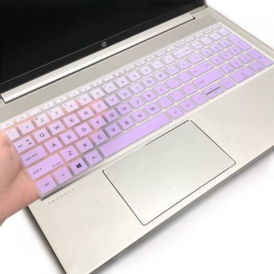Keyboard Cover for 15.6 inch HP ProBook 450 G8 G9 G10/ 455 G8 G9 G10/ 650 G8/ HP Zbook Power G8 G9, HP ProBook 15.6 inch Keyboard Skin(NOT fit HP ProBook 450/455/650 G6 G7)-OPurlple