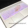 Keyboard Cover for 15.6 inch HP ProBook 450 G8 G9 G10/ 455 G8 G9 G10/ 650 G8/ HP Zbook Power G8 G9, HP ProBook 15.6 inch Keyboard Skin(NOT fit HP ProBook 450/455/650 G6 G7)-OPurlple view 3