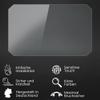 Bruni Screen Protector compatible with Simrad NSX 3007 7Inch Protector Film, crystal clear Protective Film (2X) view 3