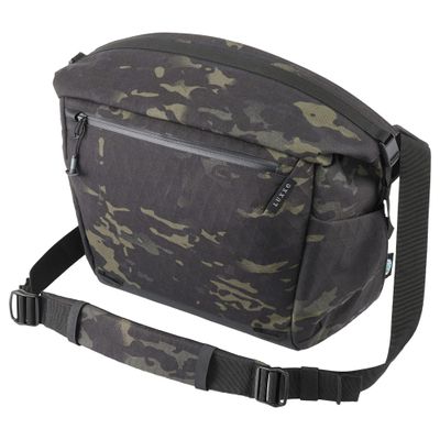  Hakuba AMZSLX-FRSB18BC Camera Bag, LUXXE Field, Roll-Top Shoulder Bag, 3.8 gal (18 L), Black Camo, 4.8 gal (18 L), Camera Shoulder, High Performance Material, X-Pac YKK Zipper, Water Repellent