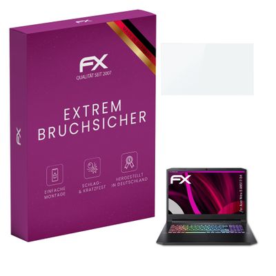 atFoliX Plastic Glass Protective Film compatible with Acer Nitro 5 AN517-54, 9H Hybrid-Glass FX Screen Protector