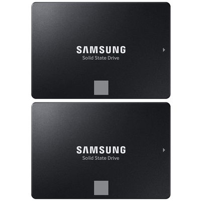 Samsung MZ-77E500B/AM 870 EVO SATA 2.5-inch SSD, 500GB (2-Pack)