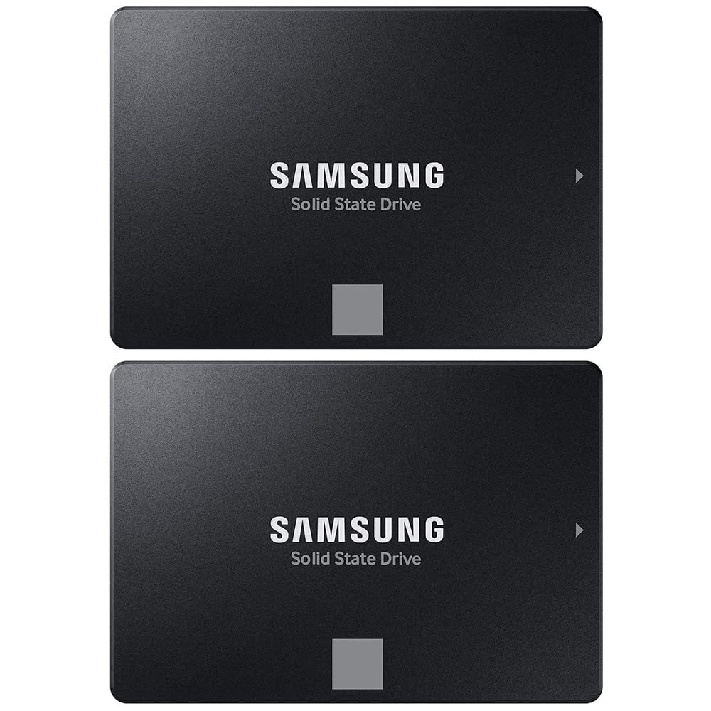 Samsung MZ-77E500B/AM 870 EVO SATA 2.5-inch SSD, 500GB (2-Pack)