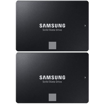 Samsung MZ-77E1T0B/AM 870 EVO SATA 2.5-inch SSD, 1TB (2-Pack)