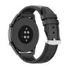 BabyValley Leather Bands Compatible with haylou LS04/LS09B/LS10/LS05S Adjustable Quick Release Wristbands Strap Breathable Silicone Bands Replacement Wristbands for IMILAB KW66 for Women&Men (black) view 1