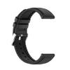 BabyValley Leather Bands Compatible with haylou LS04/LS09B/LS10/LS05S Adjustable Quick Release Wristbands Strap Breathable Silicone Bands Replacement Wristbands for IMILAB KW66 for Women&Men (black) view 2