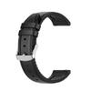 BabyValley Leather Bands Compatible with haylou LS04/LS09B/LS10/LS05S Adjustable Quick Release Wristbands Strap Breathable Silicone Bands Replacement Wristbands for IMILAB KW66 for Women&Men (black) view 3