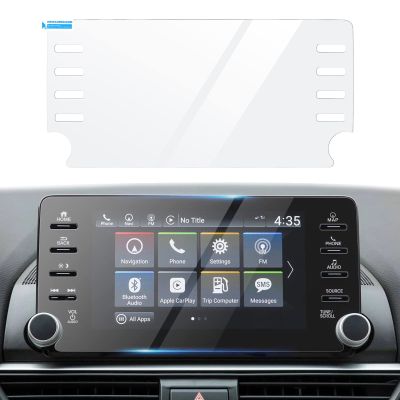 Autorder Custom Fit for Screen Protector 2018-2022 Honda Accord Sport EX-L Touring Tempered Glass 9H Navigation Touchscreen Protective Film (8-Inch)