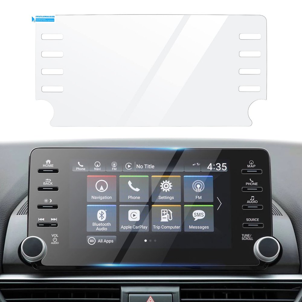 Autorder Custom Fit for Screen Protector 2018-2022 Honda Accord Sport EX-L Touring Tempered Glass 9H Navigation Touchscreen Protective Film (8-Inch)