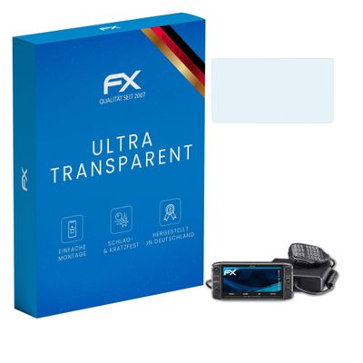 atFoliX Screen Protection Film compatible with Icom ID-5100E Screen Protector, ultra-clear FX Protective Film (3X)