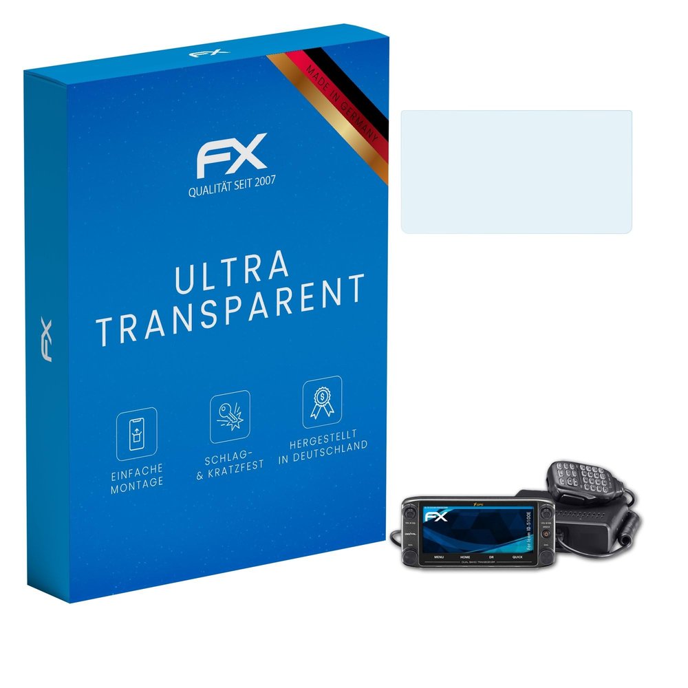atFoliX Screen Protection Film compatible with Icom ID-5100E Screen Protector, ultra-clear FX Protective Film (3X)