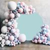 Laeacco Solid Green Round Backdrop Cover 3x3ft Polyester Pure Pea Green Circle Background Newborn Baby Shower Birthday Party Decoration Cake Table Banner Kids Adults Photo Studio Shoot Props view 4