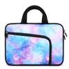 14 15 15.4 15.6 inch Laptop Handle Bag Computer Protect Case Pouch Holder Notebook Sleeve Neoprene Cover Soft Carrying Case with Extra Pockets For Dell Lenovo Toshiba Chromebook ASUS Acer(Blue Galaxy) view 1