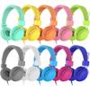 AILIHEN Classroom Headphones Kids 10-Pack for School Student K-12, On-Ear Premium Bulk Wired Headset with Mic, 85dB Volume Limited & SharePort, 3.5mm Jack for Chromebook, Computer, Laptop (Multicolor) view 1