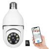 360 Camera, Light Bulb Full HD 1080P, 2.4GHz WiFi Camera with 32G SD Card, Night Vision Motion Detection Wireless Home Security Cameras, Baby, Pet Monitor view 1