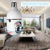 360 Camera, Light Bulb Full HD 1080P, 2.4GHz WiFi Camera with 32G SD Card, Night Vision Motion Detection Wireless Home Security Cameras, Baby, Pet Monitor view 3