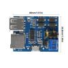 Coliao 8pcs MP3 Decoder Player Module TF Card U Disk Play with Audio Amplifier Audio Decoding Player Module Micro USB 5V Power Supply view 2