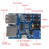Coliao 8pcs MP3 Decoder Player Module TF Card U Disk Play with Audio Amplifier Audio Decoding Player Module Micro USB 5V Power Supply view 4