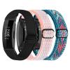 3-Pack Elastic Nylon Bands Compatible with Fitbit Inspire 2 / Inspire HR/Inspire/Ace 2, Soft Adjustable Solo Loop Replacement Straps for Fitbit Inspire Fitness Tracker Women Men view 1