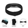 3-Pack Elastic Nylon Bands Compatible with Fitbit Inspire 2 / Inspire HR/Inspire/Ace 2, Soft Adjustable Solo Loop Replacement Straps for Fitbit Inspire Fitness Tracker Women Men view 2