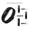 3-Pack Elastic Nylon Bands Compatible with Fitbit Inspire 2 / Inspire HR/Inspire/Ace 2, Soft Adjustable Solo Loop Replacement Straps for Fitbit Inspire Fitness Tracker Women Men view 3