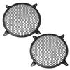 SQXBK 10 Inch Speaker Grille 2pcs 10 Inch Car Audio Speaker Subwoofer Waffle Guard Protector Net with Screws Loudspeaker Protective Mesh Cover view 1