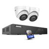 ANNKE 5MP 8CH PoE Security Camera System for Home and Business, 2pcs Wired Indoor Outdoor 5MP PoE IP CCTV Cameras, 6MP 8CH NVR with 1TB HDD for 24-7 Recording - H500 view 1
