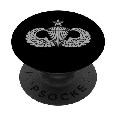 US Army Senior Parachutist Badge - Airborne Jump Wings PopSockets Swappable PopGrip