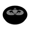 US Army Senior Parachutist Badge - Airborne Jump Wings PopSockets Swappable PopGrip view 2