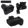 Camera Soft Silicone Case Bag Shockproof Red Armor Skin Body Cover Protector for Canon EOS R mirrorless Camera, Red, camera case view 2
