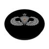 US Army Senior Parachutist Badge Combat Jump Star Airborne PopSockets Swappable PopGrip view 2