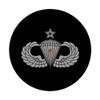 US Army Senior Parachutist Badge Combat Jump Star Airborne PopSockets Swappable PopGrip view 3