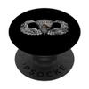 US Army Parachutist Badge Combat Star - Airborne Jump Wings PopSockets Swappable PopGrip view 1