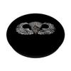 US Army Parachutist Badge Combat Star - Airborne Jump Wings PopSockets Swappable PopGrip view 2