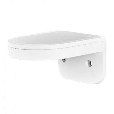 HANWHA TECHWIN SBP-137WMW1 Wall Mount for Dome Cameras, Bracket, White.