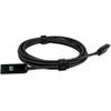 TechLogix MOFO-USB321-10 Mofo USB 3.0/2.0/1.1 M to F Fiber Optic Cable, 10-Meter view 2