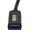 TechLogix MOFO-USB321-10 Mofo USB 3.0/2.0/1.1 M to F Fiber Optic Cable, 10-Meter view 3