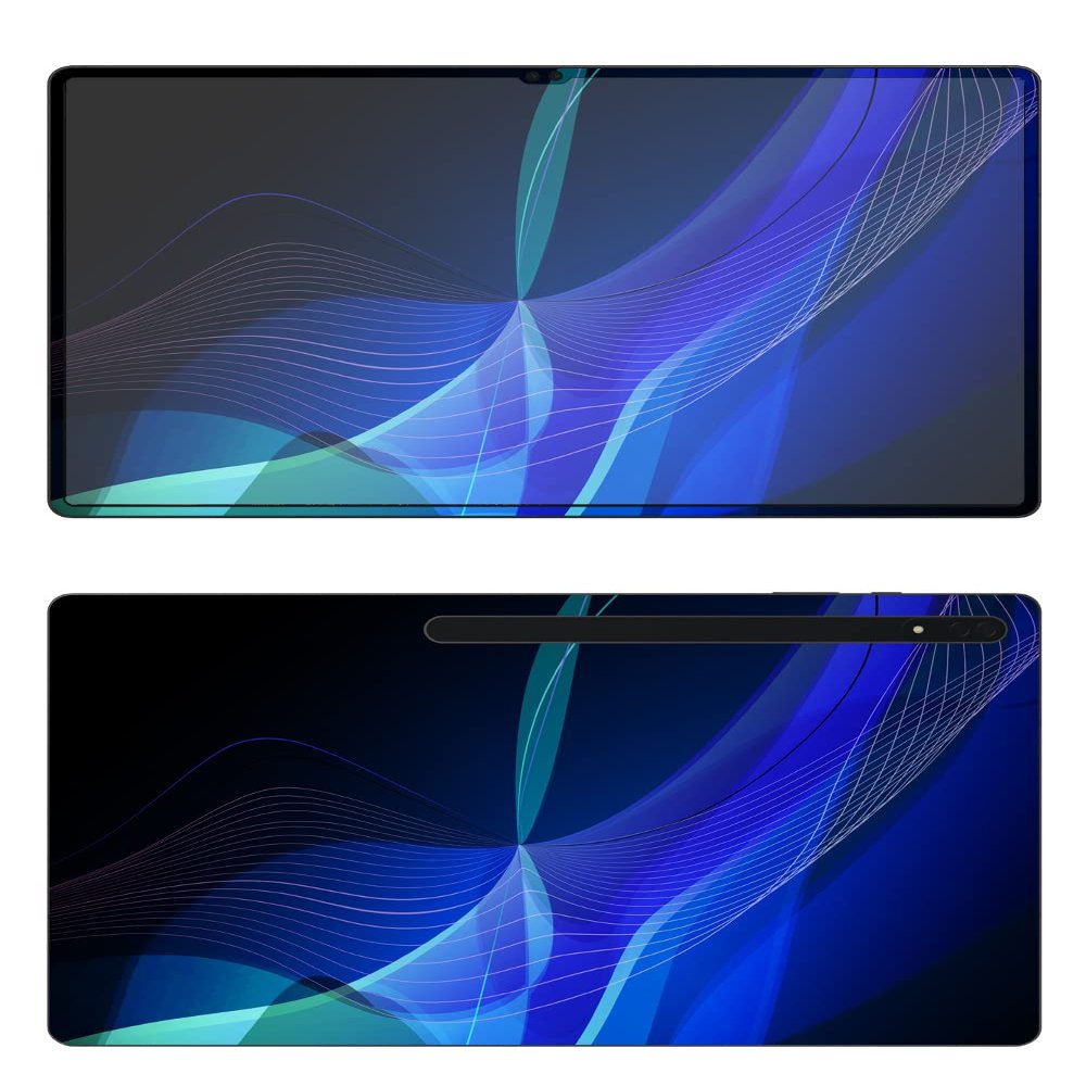 Decalrus - Protective Decal Skin Sticker for The Samsung Galaxy Tab S8 Ultra (14.6" Screen) Tablet Cover wrap SAgalaxyTabS8ultra-165