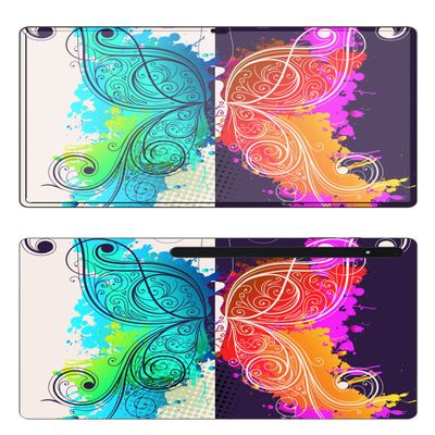 Decalrus - Protective Decal Skin Sticker for The Samsung Galaxy Tab S8 Ultra (14.6" Screen) Tablet Cover wrap SAgalaxyTabS8ultra-5