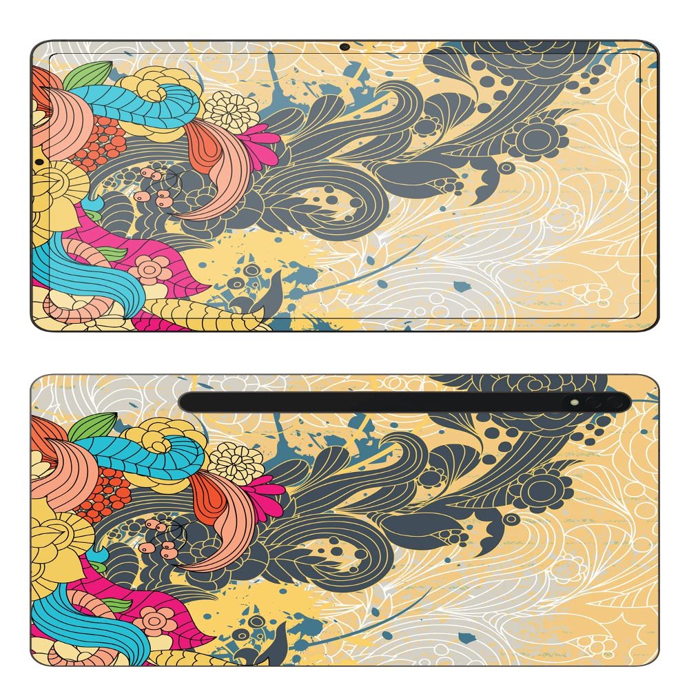 Decalrus - Protective Decal Skin Sticker for The Samsung Galaxy Tab S8 (11" Screen) Tablet Cover wrap SAgalaxyTabS8-154
