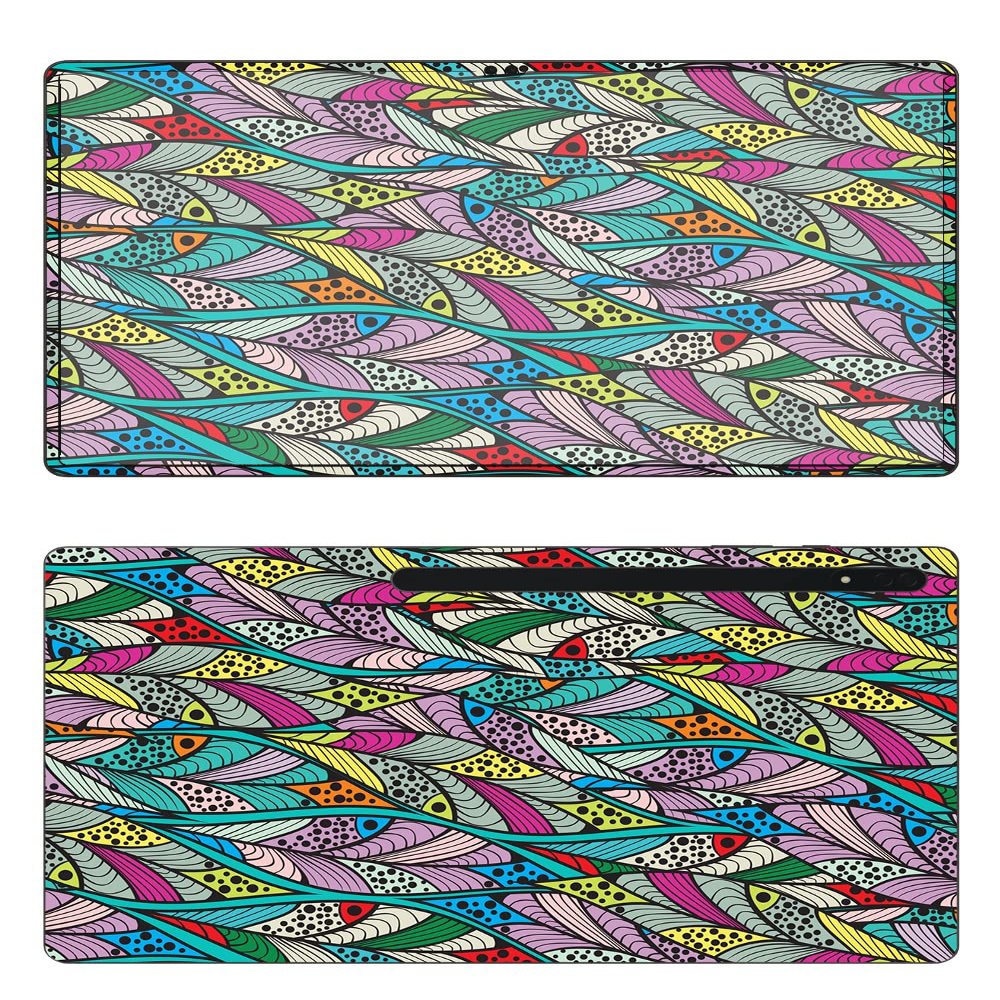 Decalrus - Protective Decal Skin Sticker for The Samsung Galaxy Tab S8 Ultra (14.6" Screen) Tablet Cover wrap SAgalaxyTabS8ultra-219