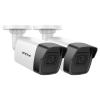 ANNKE 2 Pack 5MP PoE Bullet Security Cameras with Mic/Audio, Outdoor IP Cameras with 2.8mm Lens Wide Angle, 100ft Color Night Vision, IP67 Waterproof, RTSP, 5MP@20fps, Up to 256GB Micro SD Card- C500 view 1