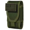 IronSeals Double Capacity Phone Holster, Tactical Molle Belt Pouch with Flag Patch for iPhone 17 Pro Max/16 Pro Max/16Pro/15ProMax/14 Pro Max/13 Pro Max, Samsung S25, Size Large Extra Stiffness view 1