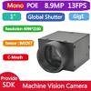HTENG VISHI Gigabit GigE Ethernet 8.9MP 1" Mono Global Shutter Industrial Camera Machine Vision C Mouth CMOS Area Scan Camera 4096X2160 13FPS Indoor view 4