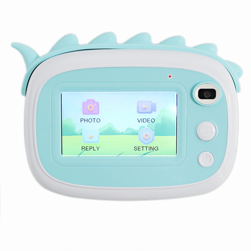DMWD Instant Camera for Kids Camera for Girls 3.0" Touch Screen, Kids Digital Camera Instant Print with 3 Rolls Print Papers & 32G TF CardBlue