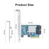 10Gtek PCIe SATA Card 4-Port, 6Gbps SATA3.0 Controller PCIe x4 Lane Expansion Card, Support SSD/HDD for Desktop & NAS Storage view 3