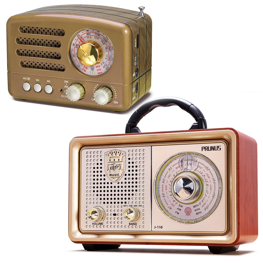 110 Vintage Portable Radio + 160 Retro Transistor Radio