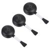 PATIKIL Air Dust Blower and Soft Brush 3Pack 25mm Keyboard Cleaning Brush for Laptop Computer Screens Keyboard Window Black view 1