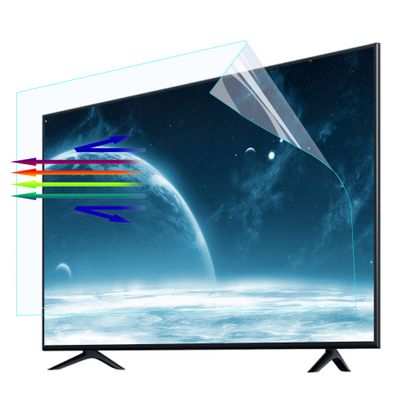 JFGH TV Screen Protector Film for 50-65 Inch, Anti Blue Light, Anti Glare Anti-Scratch Protector Film for LCD, LED, 4K OLED & QLED HDTV / 50in 1101x620mm