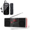 985 Pocket Radio with Earphones + 288 Digital Radio with Double Speaker view 1